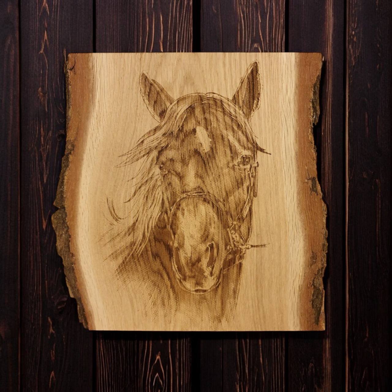 Lasergravure in hout