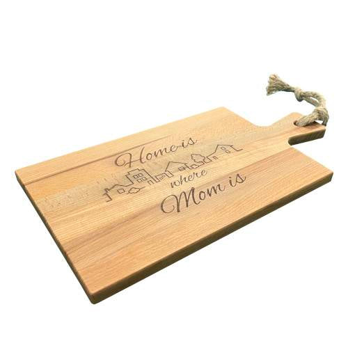 Gegraveerde plank - eigen tekst