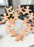 Educatief houten balansspel voor kinderen met stapelbare figuren van beukenhout
