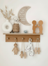 Houten silhouet poppetje 